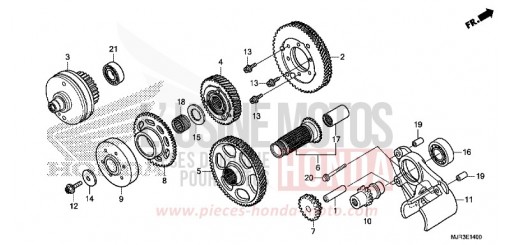 PRIMAIRE A ENGRENAGE GL1800CF de 2015